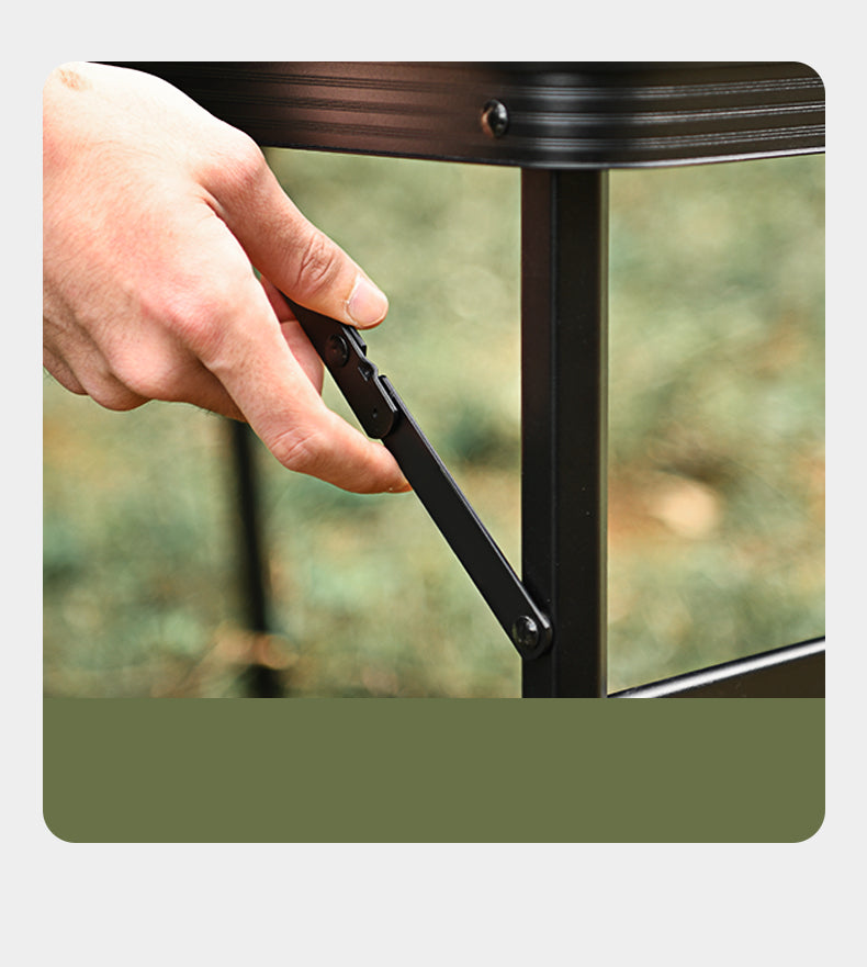 Cooking Accessories Camp Kitchen Lightweight Table Mini Portable BBQ Picnic Beach Metal Mesh Table