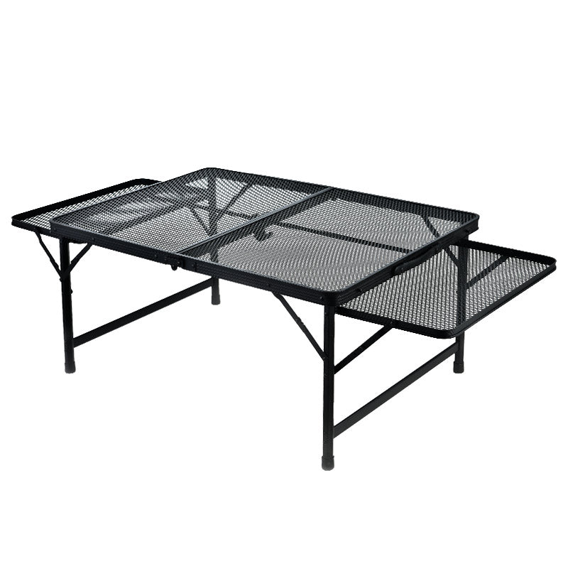 Folding Fire Pit Camping Table and Cooking Mini Folding and Portable Wine Table for Outdoors