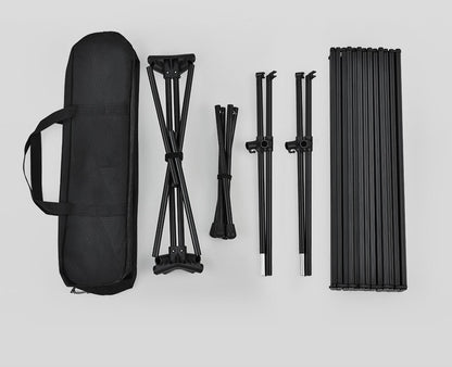 Camping Gear Portable Table Roll up Aluminum Alloy Lightweight Folding Table
