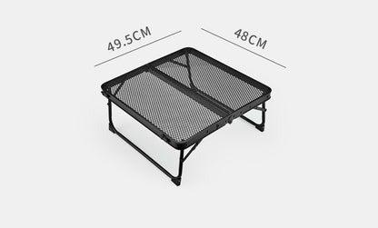Cooking Accessories Camp Kitchen Lightweight Table Mini Portable BBQ Picnic Beach Metal Mesh Table